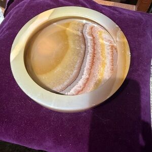 Elegant Agate Stone Tray